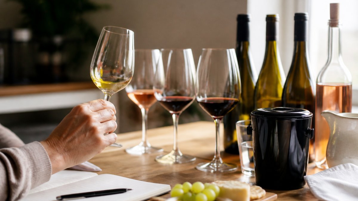 Weinprobe zu Hause richtig durchführen: Anleitung